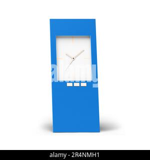 Colorful alarm clock for your asset time project isolated on white background. Stock Photo