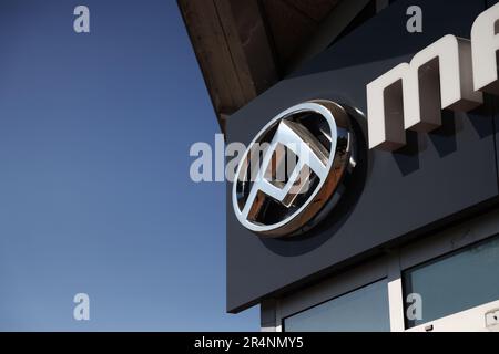Maxus car dealership, Motala, Sweden. SAIC Maxus Automotive Co., Ltd ...