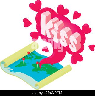 Comic lettering Kiss Me. Comic speech bubble with emotional text Kiss Me.  Vector bright dynamic cartoon illustration in retro pop art style isolated  Stock Vector Image & Art - Alamy