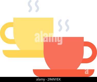 Coffee Cups icon vector image. Suitable for mobile application web application and print media. Stock Vector