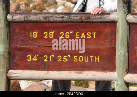 Cape horn South Africa, southernmost tip south africa Stock Photo