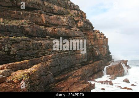 Cape horn South Africa, southernmost tip south africa Stock Photo