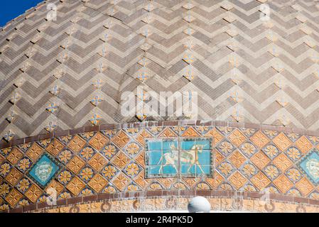 Quapaw bathhouse on bathhouse row, Hot Springs National Park, Hot Springs, Arkansas Stock Photo