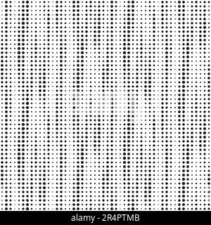 Dot fade pattern. Faded halftone black dots isolated on white background. Degraded fades dote for design print. Fadew halftones point. Fading polka Stock Vector