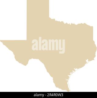 Texas Map USA American Election Voting Sign Stock Vector Image & Art ...