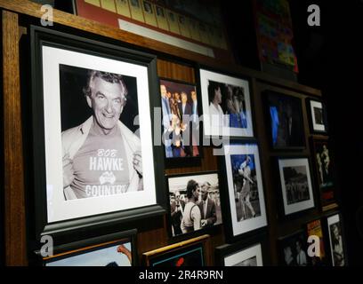 Decor at the Bob Hawke Beer and Leisure Centre (Hawke's Brewery), Marrickville, Sydney, NSW, Australia. No MR or PR Stock Photo