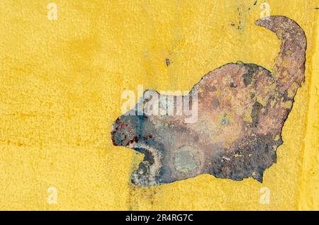 Stripped Paint Pattern Stock Photo