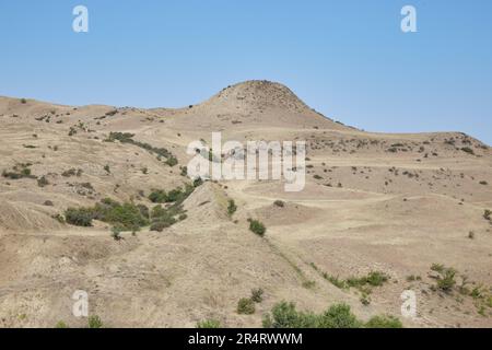 Khertvisi fortress on mountain. It is one of the oldest fortresses in  Georgia Stock Photo - Alamy