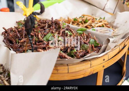 Deep fried inserts is one of the famous snack in Thailand Stock Photo ...
