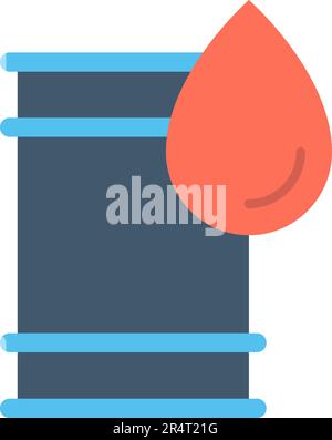 Dippel Oil icon vector image. Stock Vector