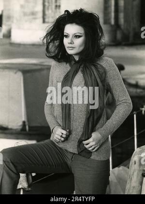 Italian film actress Gianna Serra, 1970s Stock Photo - Alamy