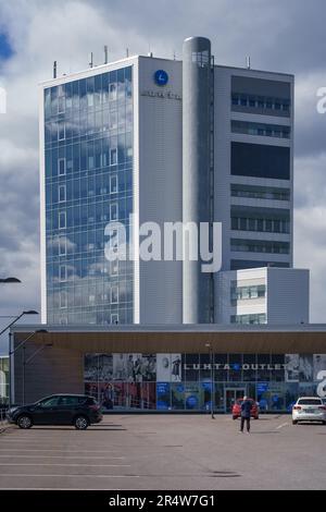 Luhta Tower, the head office and outlet store for Luhta Sportswear