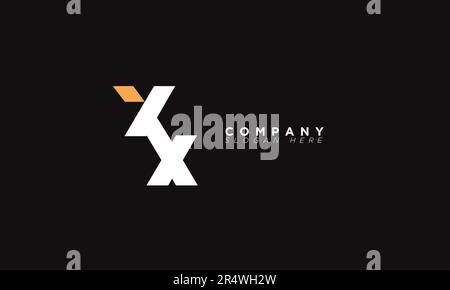 YX Alphabet letters Initials Monogram logo XY, Y and X Stock Vector