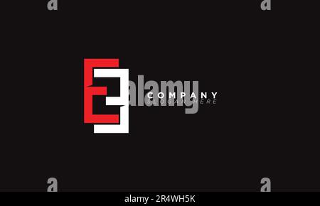 EZ Alphabet letters Initials Monogram logo ZE, E and Z Stock Vector