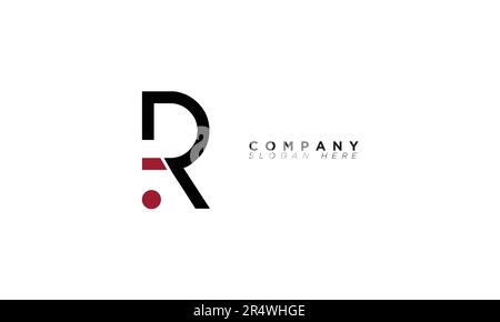 TR Alphabet letters Initials Monogram logo RT, T and R Stock Vector