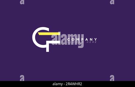 CF Alphabet letters Initials Monogram logo FC, F and C Stock Vector
