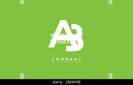 AB Alphabet letters Initials Monogram logo BA, A and B Stock Vector