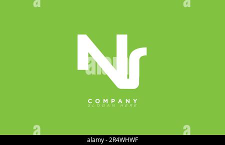 NR Alphabet letters Initials Monogram logo RN, N and R Stock Vector