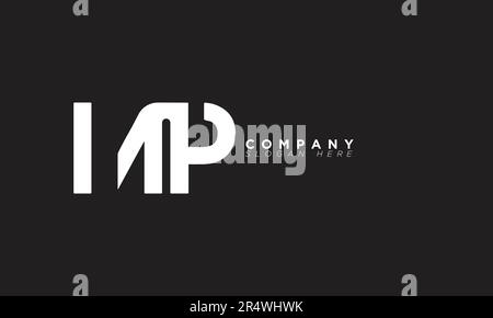 MP Alphabet letters Initials Monogram logo PM, M and P Stock Vector