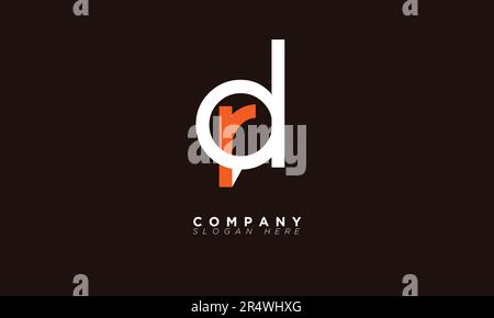 RD Alphabet letters Initials Monogram logo DR, R and D Stock Vector