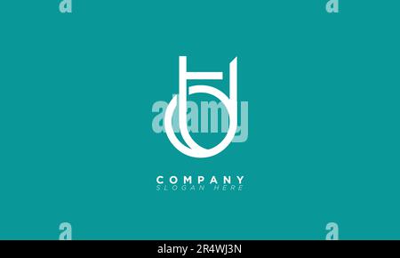 TD Alphabet letters Initials Monogram logo DT, T and D Stock Vector