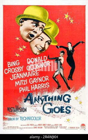 Anything Goes is a 1956 American musical film directed by Robert Lewis ...