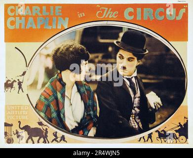 The Circus is a 1928 silent film written and directed by Charlie Chaplin. The film stars Chaplin, Al Ernest Garcia, Merna Kennedy, Harry Crocker, George Davis and Henry Bergman. The ringmaster of an impoverished circus hires Chaplin's Little Tramp as a clown, but discovers that he can only be funny unintentionally, not on purpose. Stock Photo