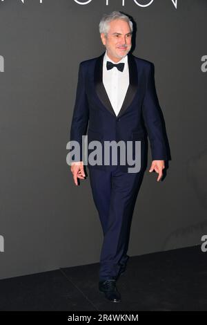 Alfonso Cuaron Photocall of the Kering 'Women in Motion Award' evening, Place de la Castre, colline du Suquet 76th Cannes Film Festival May 21, 2023 Stock Photo