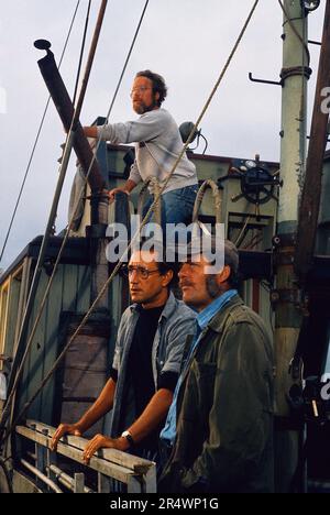 USA . Richard Dreyfuss and Robert Shaw in the (C)Universal Pictures ...