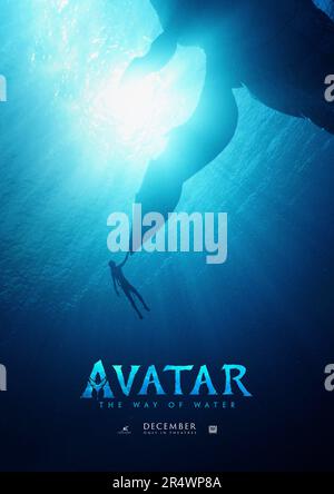 Avatar: The Way of Water Year : 2022 USA Director : James Cameron American poster Stock Photo