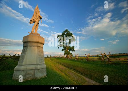 Antietam National battlefield, Maryland, USA Stock Photo - Alamy