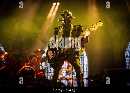 Ghost in concerto all’Ippodromo Snai San Siro di Milano. Foto di Davide Merli per www.rockon.it Stock Photo