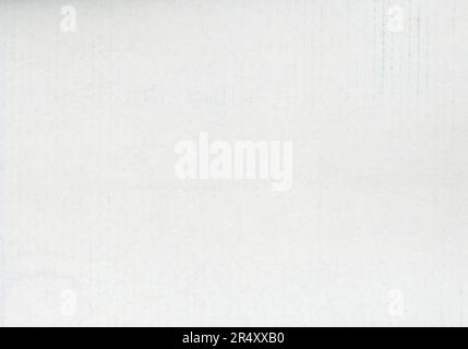 white corrugated cardboard texture useful as a background Stock Photo