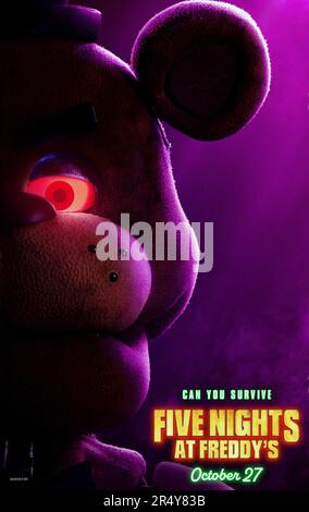 NEW Five Nights at Freddy's Movie Poster Gaming FNAF 2023 Movie Art Poster  USA