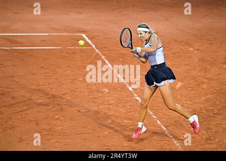 Paris, France. 30th May, 2023. Victoria Azarenka during the French Open, Grand Slam tennis tournament on May 30, 2023 at Roland Garros stadium in Paris, France. Credit: Victor Joly/Alamy Live News Stock Photo