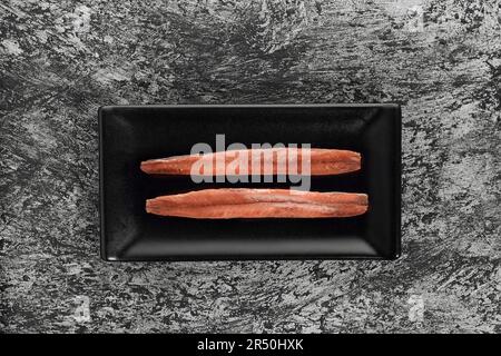 Anchovies in oil from a can Stock Photo