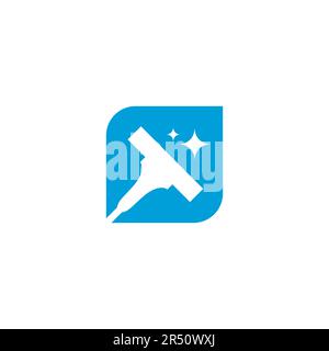 Cleaning logo vector template. This logo suitable for business Stock Vector