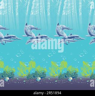 pattern for multipule usage graphic designs. Stock Vector