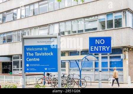 The closure of the only NHS gender clinic for children in England and Wales has been delayed to March 2024, about a year later than first planned. The Gender Identity Development Service (Gids), based at London's Tavistock and Portman NHS Foundation Trust, will be replaced by two regional hubs. A review said a new model was needed, after Gids was heavily criticised. The Tavistock clinic was rated as 'inadequate' by inspectors who visited in late 2020 after the BBC's Newsnight programme reported whistleblowers' concerns. There has been a large increase in referrals to the clinic in recent years Stock Photo