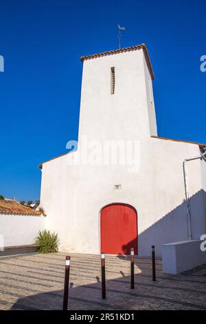 église des portes en ré, Ile de Ré Stock Photo