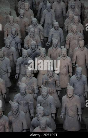 Terracotta Warriors, Xian, China Stock Photo