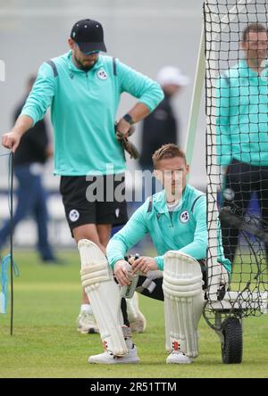 Ireland's James McCollum during the nets session at Lord's Cricket Ground, London. Picture date: Wednesday May 31, 2023. Stock Photo
