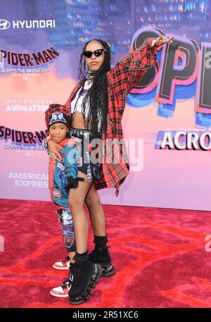 Los Angeles, CA. 30th May, 2023. at arrivals for SPIDER-MAN: ACROSS THE SPIDER-VERSE World Premiere, Regency Village Theatre, Los Angeles, CA May 30, 2023. Credit: Elizabeth Goodenough/Everett Collection/Alamy Live News Stock Photo