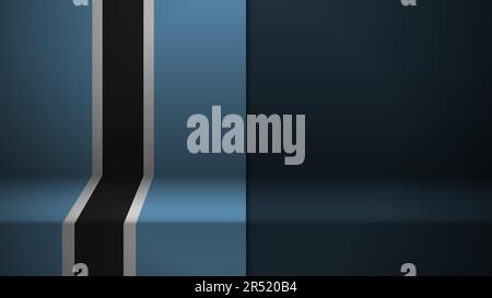 3d background with flag of Botswana. An element of impact for the use you want to make of it. Stock Vector