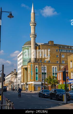 Suleymaniye Mosque on Kingsland Road London Stock Photo