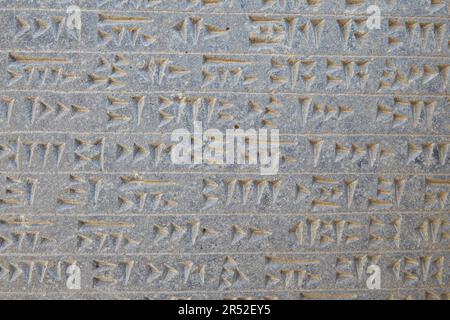 The ancient Urartian fotress of Cavustepe, outside of Van in eastern Turkey Stock Photo