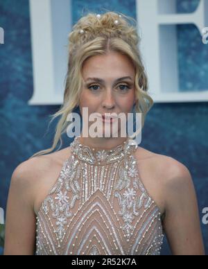 London, UK. Em Wallbank at The Little Mermaid UK Premiere. Odeon Luxe