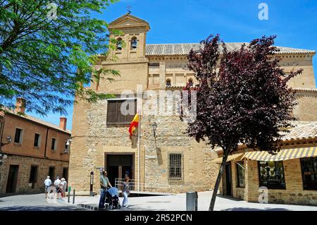 El Transito Synagogue, Sinagoga del, Castilla-La, Sefardi Museum, Toledo, Castilla-La Mancha, Spain Stock Photo