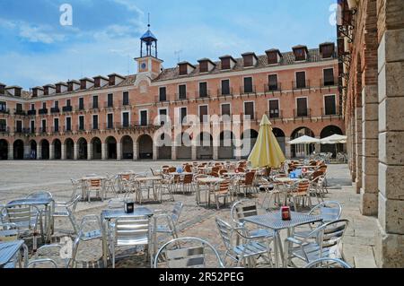 Main Square, Plaza Mayor, Castilla-La, Ocana, Province of Toledo, Castilla-La Mancha, Spain Stock Photo