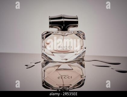 Gucci Bamboo perfume product image,Mansfield,Nottingham,United Kingdom,31st May 2023. Stock Photo